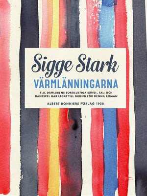 cover image of Värmlänningarna